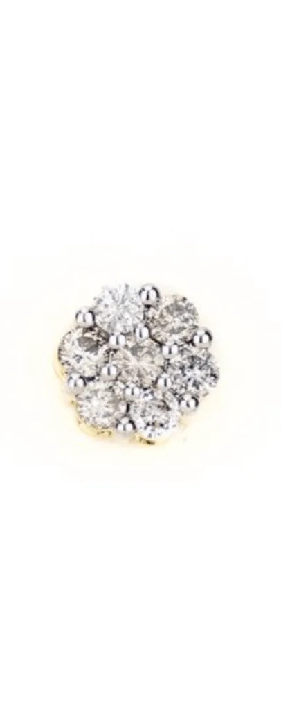 0.76CT Gold Diamond Earrings