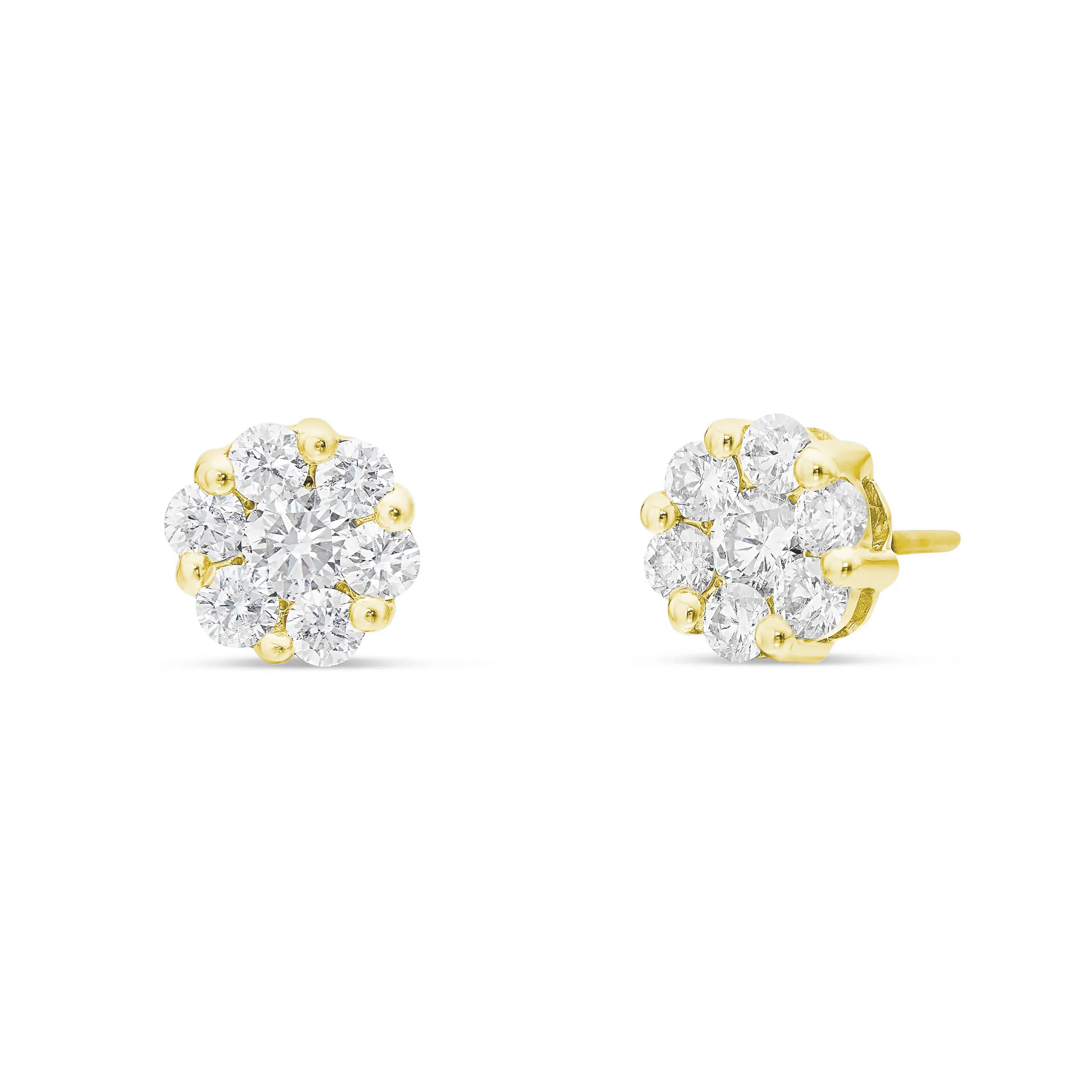 14k White Gold .35ct Diamond Stud Earrings