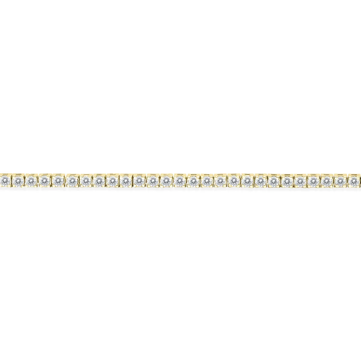 2 Carat Tw Diamond Tennis Bracelet In 14K Yellow Gold