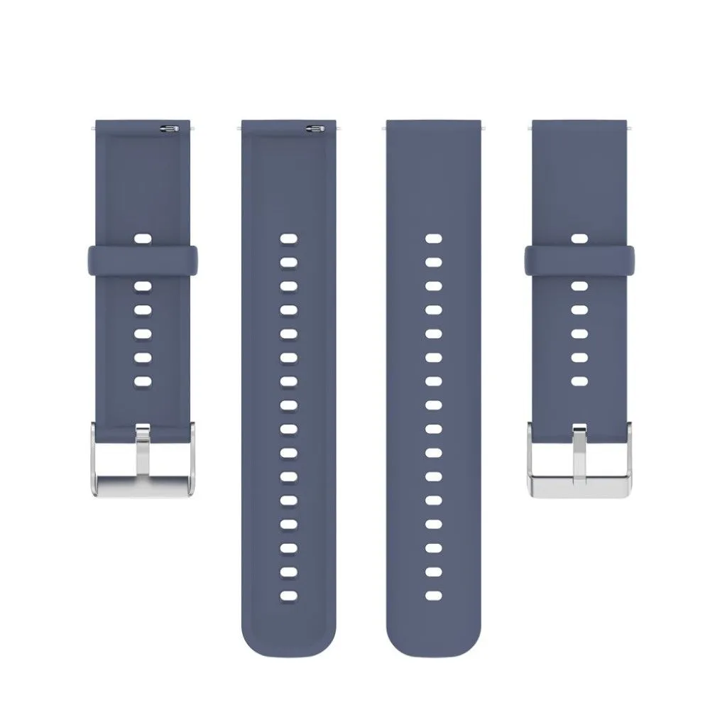 22mm sporty silicone watch strap for Huawei watch - Blue Gray