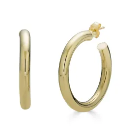 40mm Gold Hoop Earrings