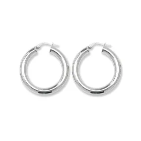 Acotis Silver Hoop Earrings G5967