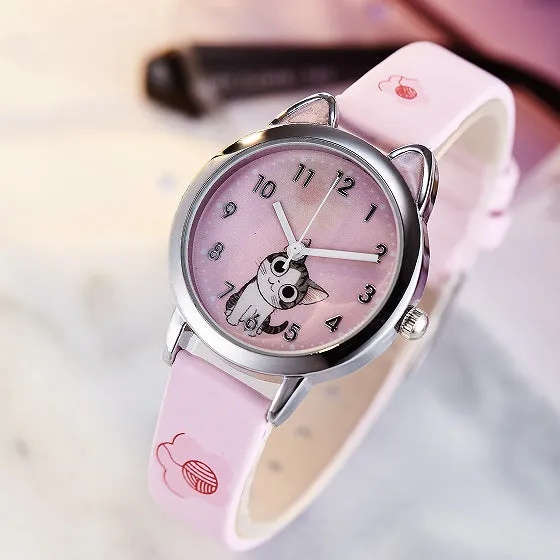 Adorkable Small Watch Girl Boy Belt Fashion Women's Electronic Quartz Watch