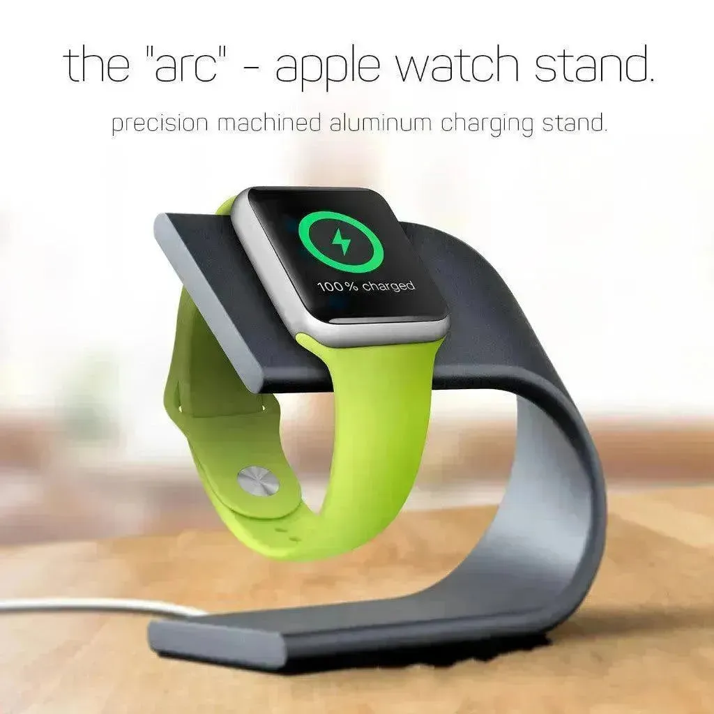 Aluminum alloy U-shaped smart watch charging stand