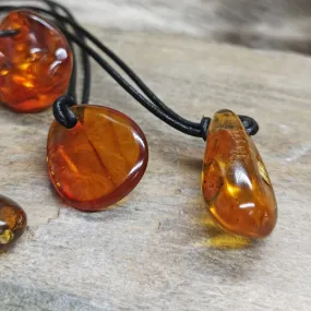 Amber Amulet Pendant