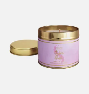 Amber Blush Large Tin Candle