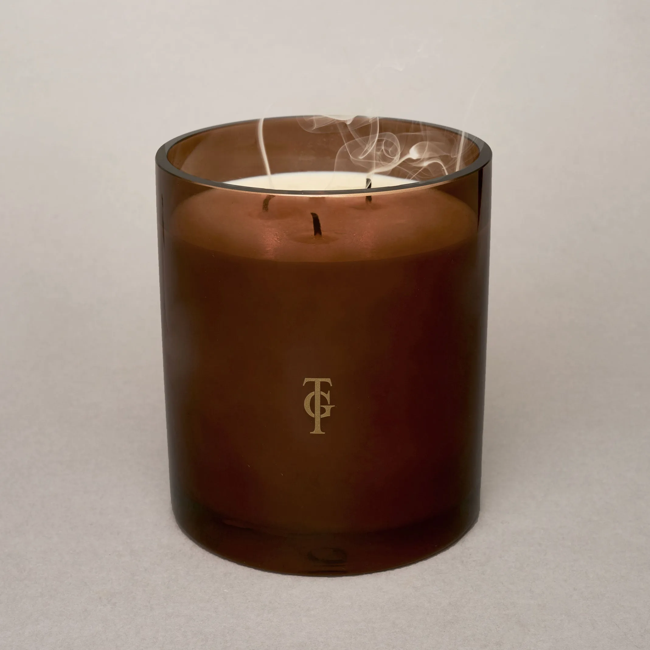 Amber Large Candle