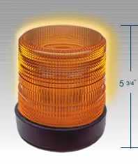 Amber Medium Size Rotating Light