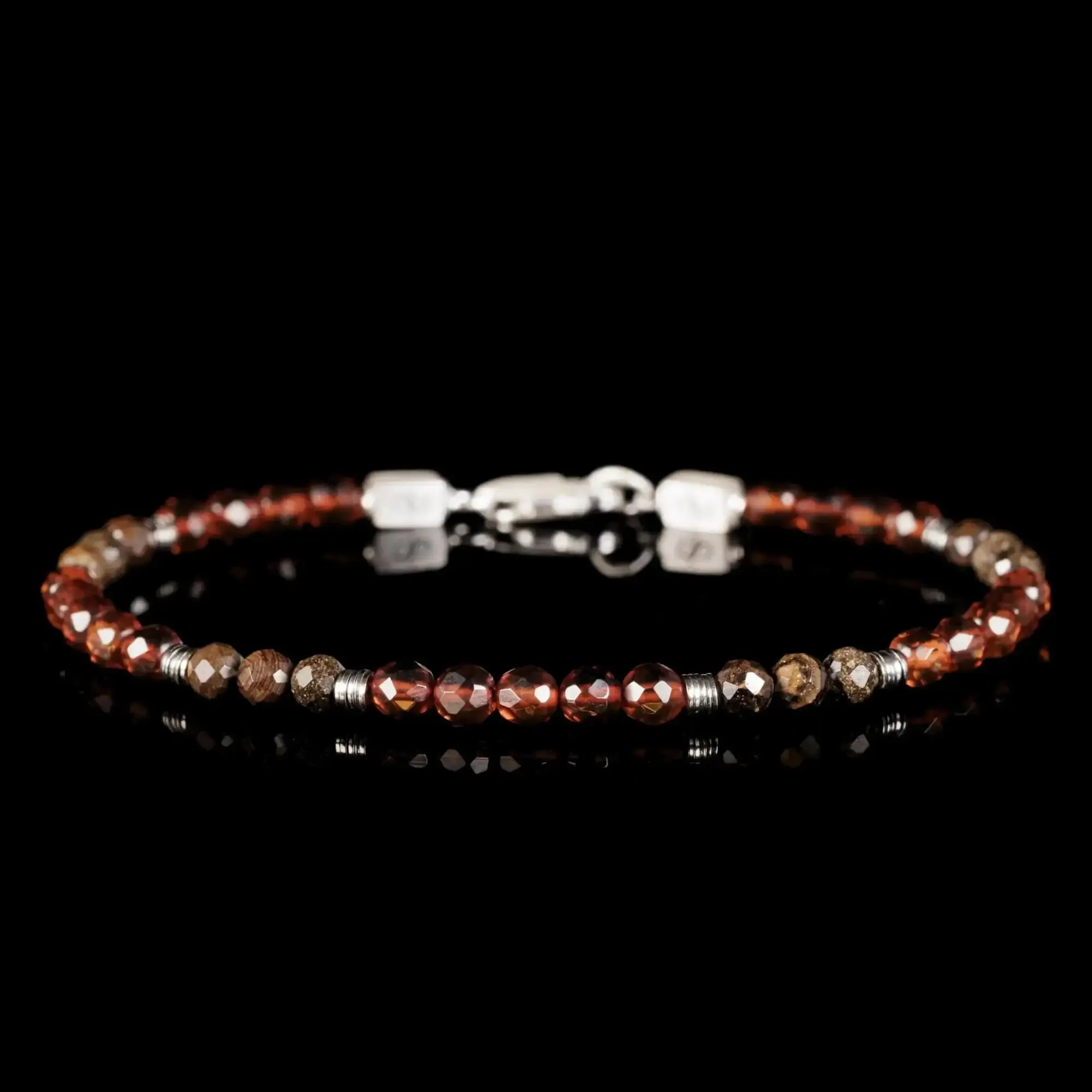 Amber - Opal Bracelet VII (4mm)