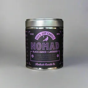 Ambush Candle Co 14OZ Nomad Black Amber & Lavender Candle