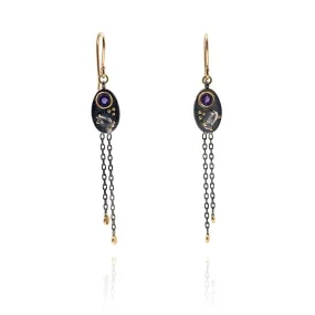 Amethyst Dangling Earrings