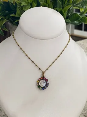 Anne Koplik Rainbow Princess Pendant