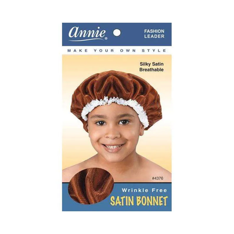 ANNIE Kids Satin Bonnet [Assorted Color] #04376