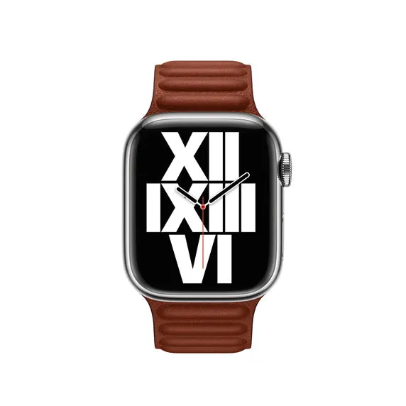 Apple 41mm Leather Link - S/M