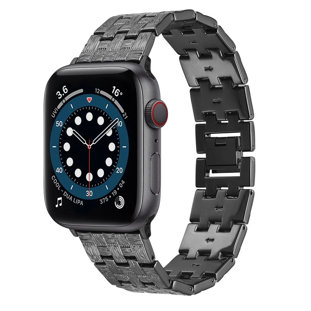 Apple Watch 40mm textured aluminum alloy watch strap - Black