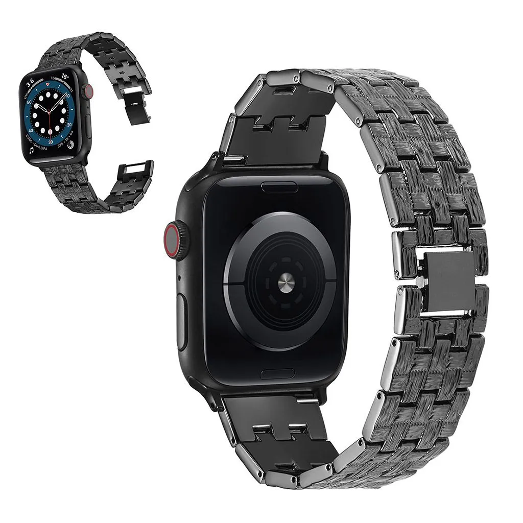 Apple Watch 40mm textured aluminum alloy watch strap - Black