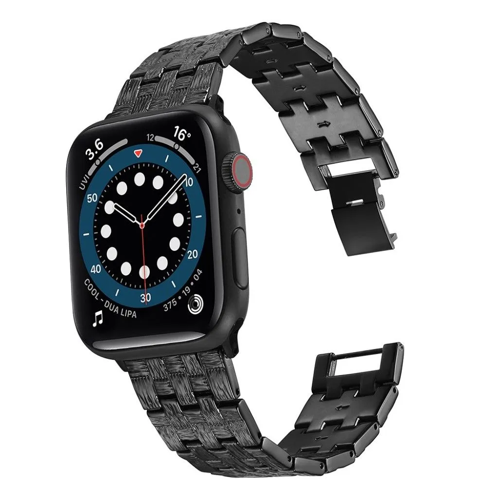 Apple Watch 40mm textured aluminum alloy watch strap - Black