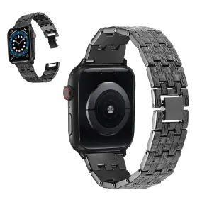 Apple Watch 40mm textured aluminum alloy watch strap - Black