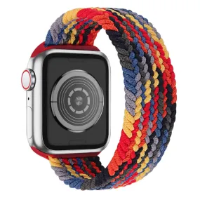 Apple Watch (41mm) elastic watch strap - Colorful Black / Size: L