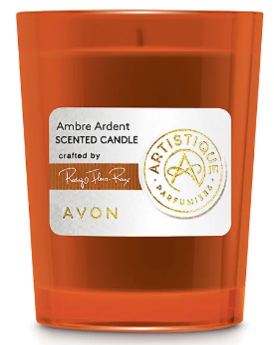 Avon Artistique Ambre Ardent Scented Candle