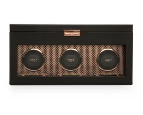 AXIS Triple Watch Winder with Storage (Copper)