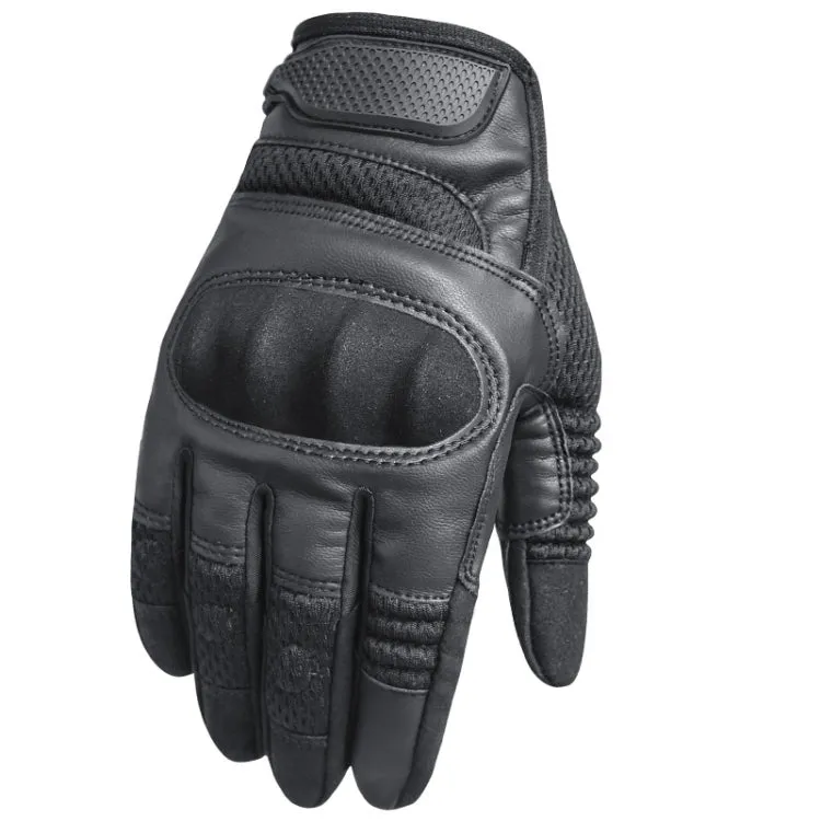 B28 Outdoor Rding Motorcycle Protective Anti-Slip Wear-Resistant Mountaineering Sports Gloves, Size: XL(Black)