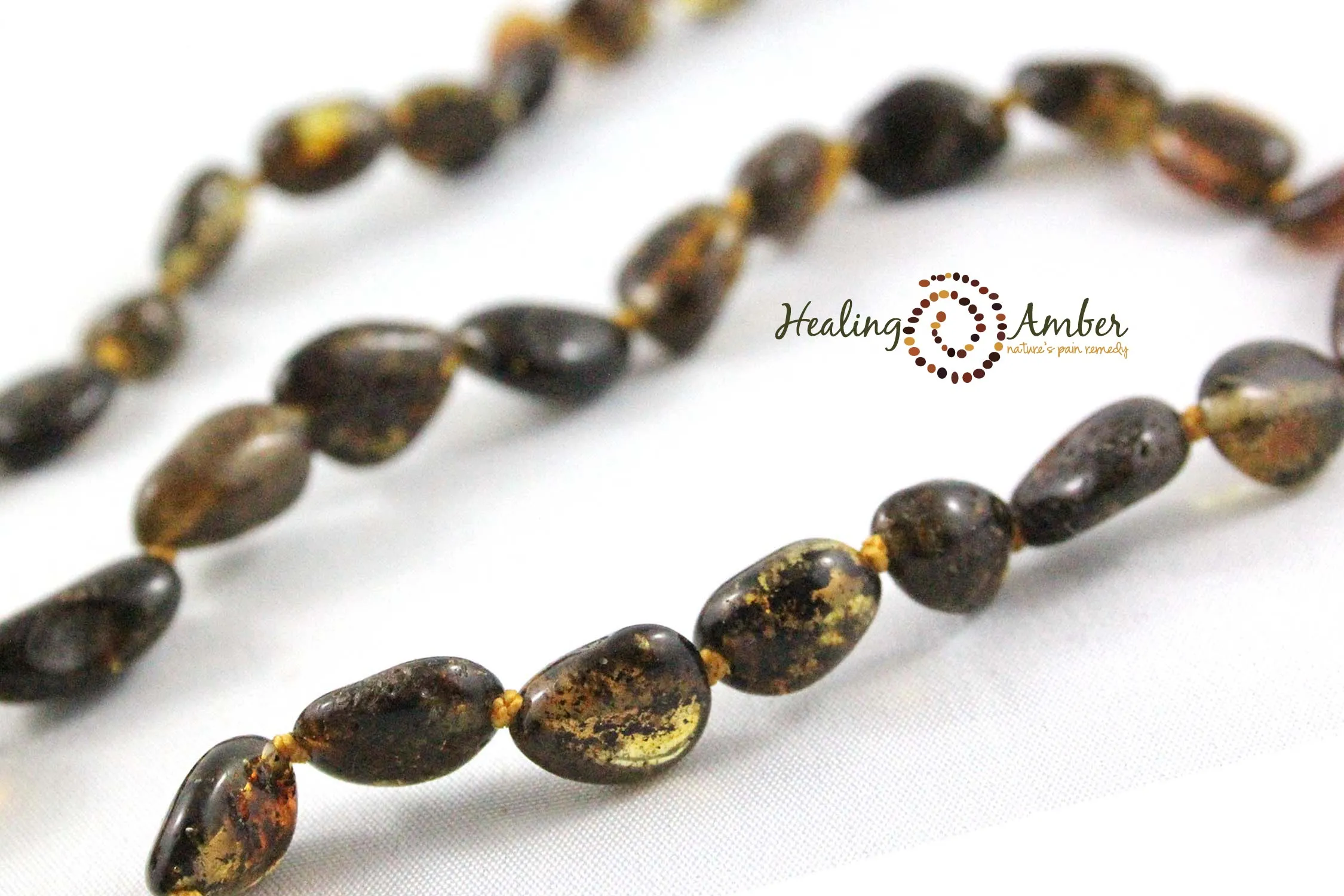 Baltic Amber Teething Bracelets - 5.5"