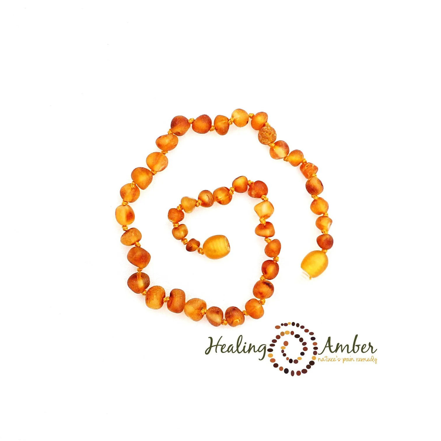 Baltic Amber Teething Bracelets - 5.5"