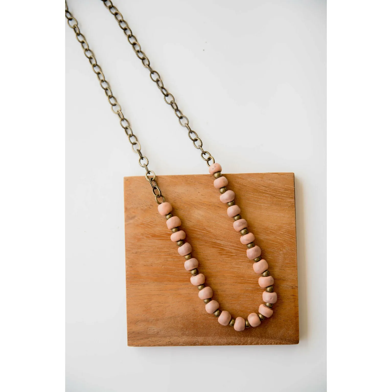 Bel Koz Single Strand Clay Necklace