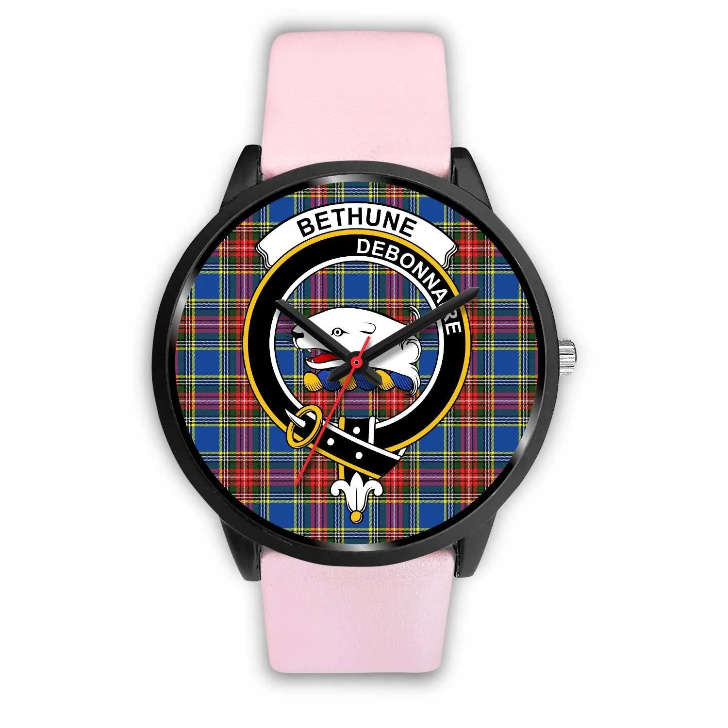 Bethune Clan Badge Tartan Black Watch