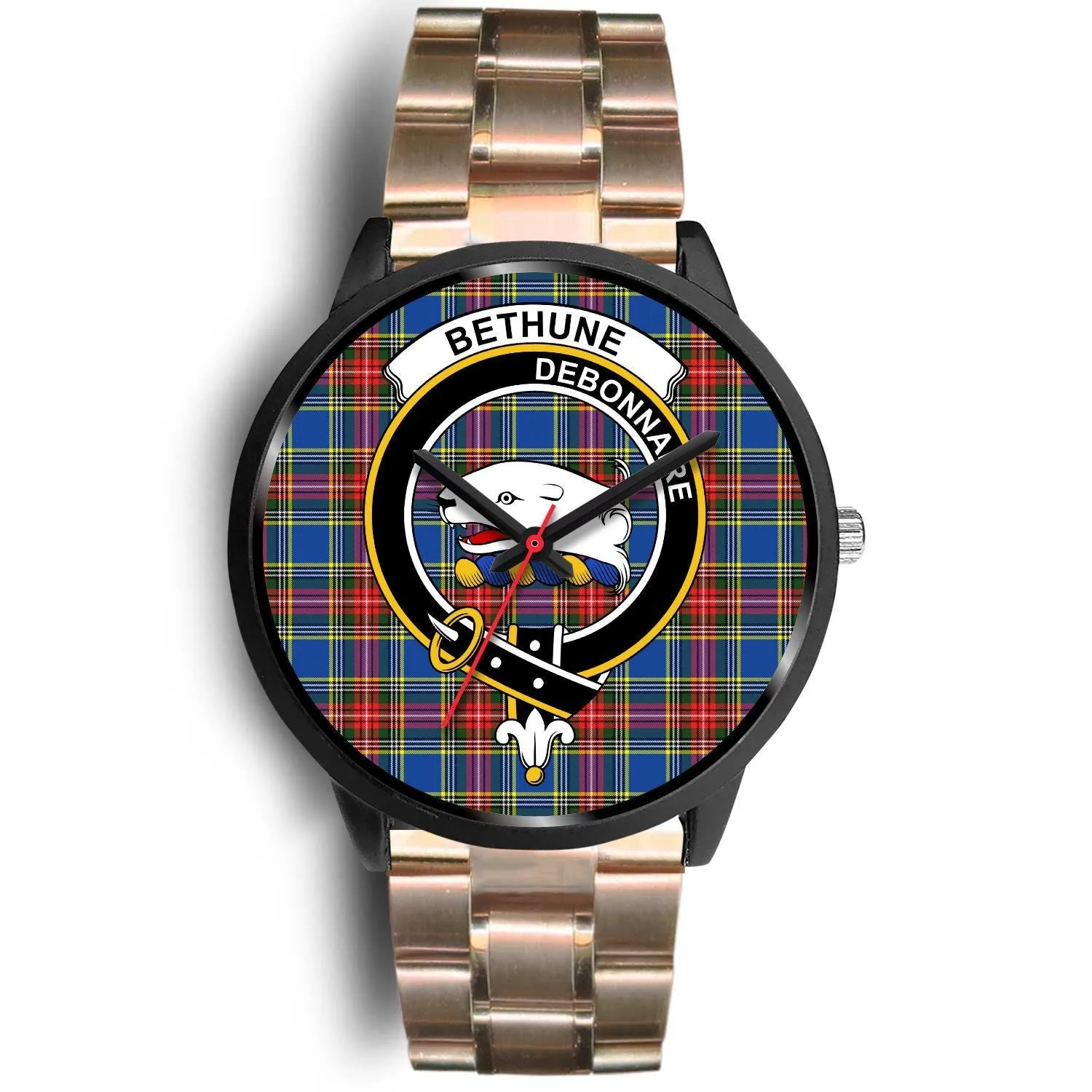 Bethune Clan Badge Tartan Black Watch