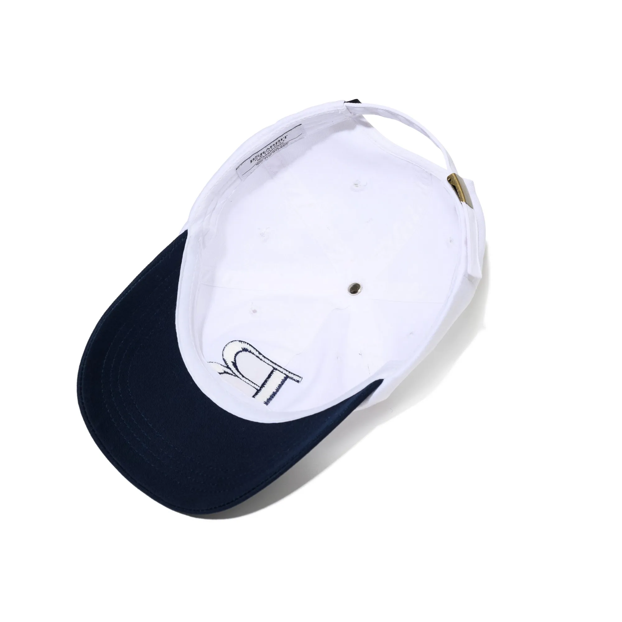 BIG B LOGO CAP WHITE NAVY