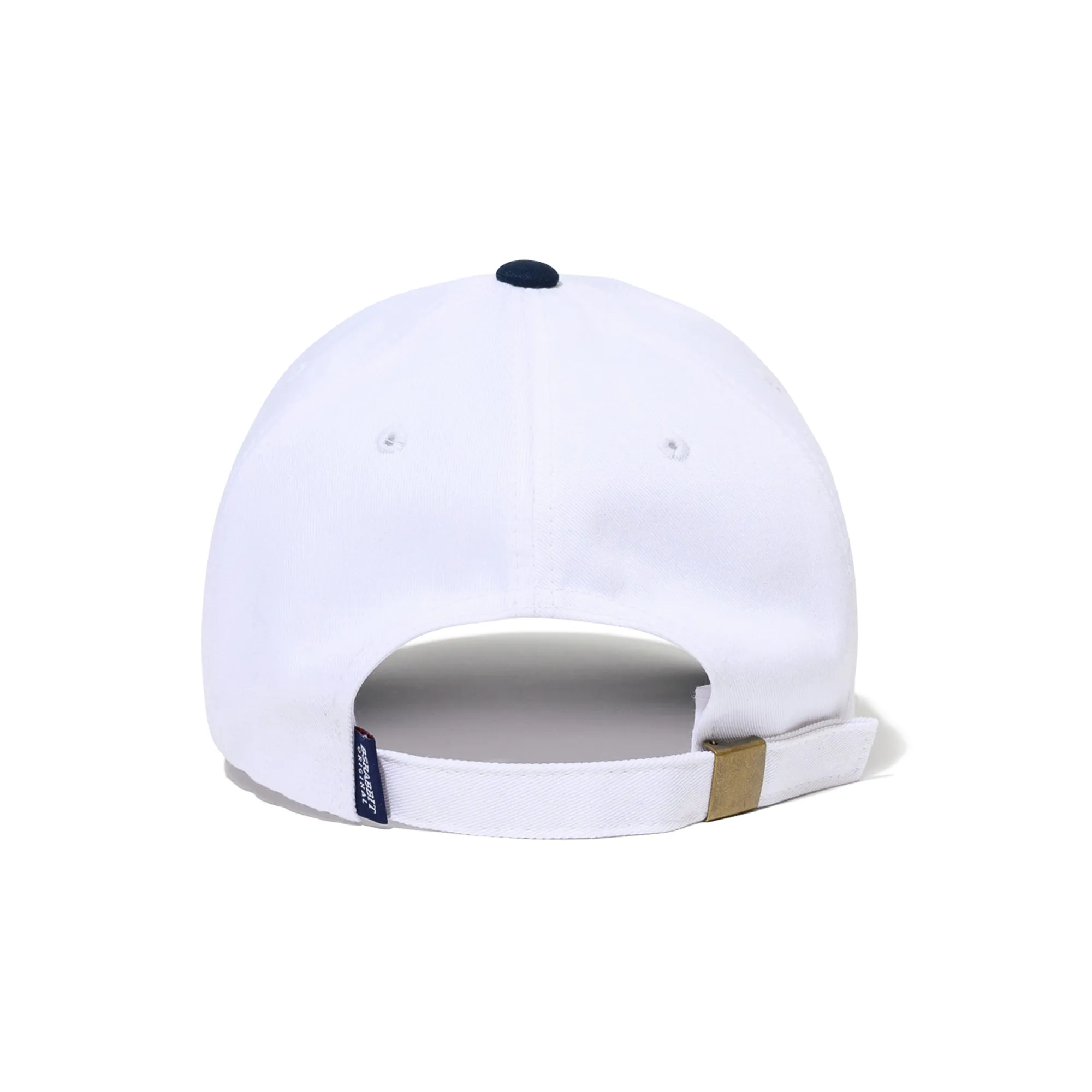 BIG B LOGO CAP WHITE NAVY