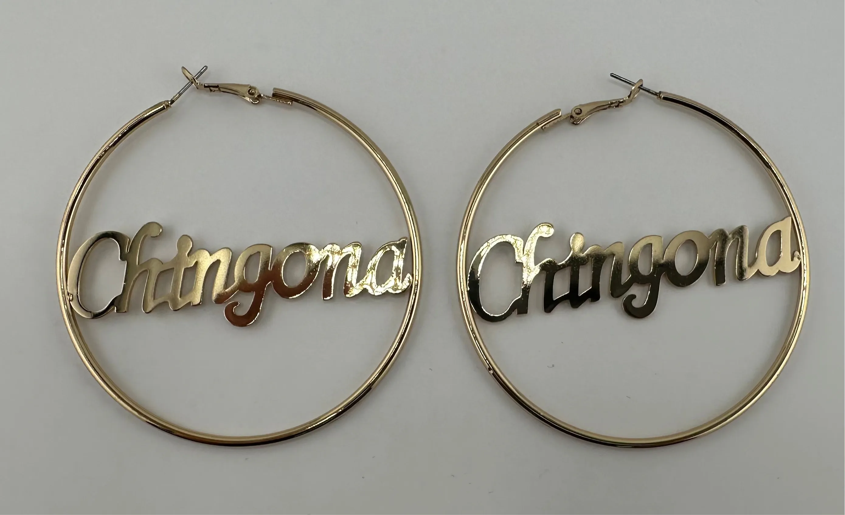 Big Hoop Earrings- CHINGONA