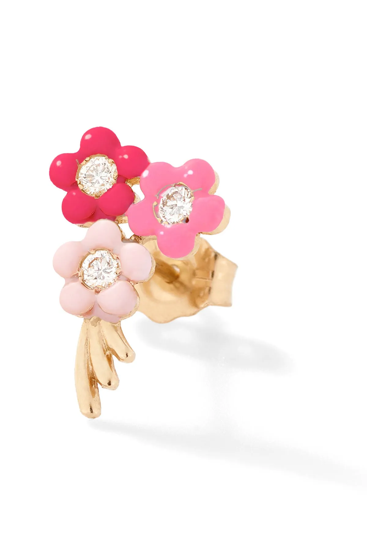 Bouquet of Flowers Stud