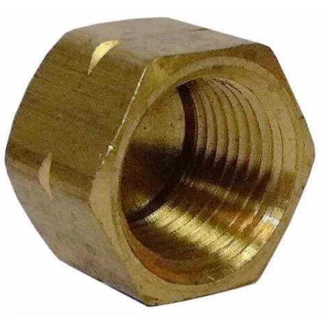 Brass Pipe Cap 3/8