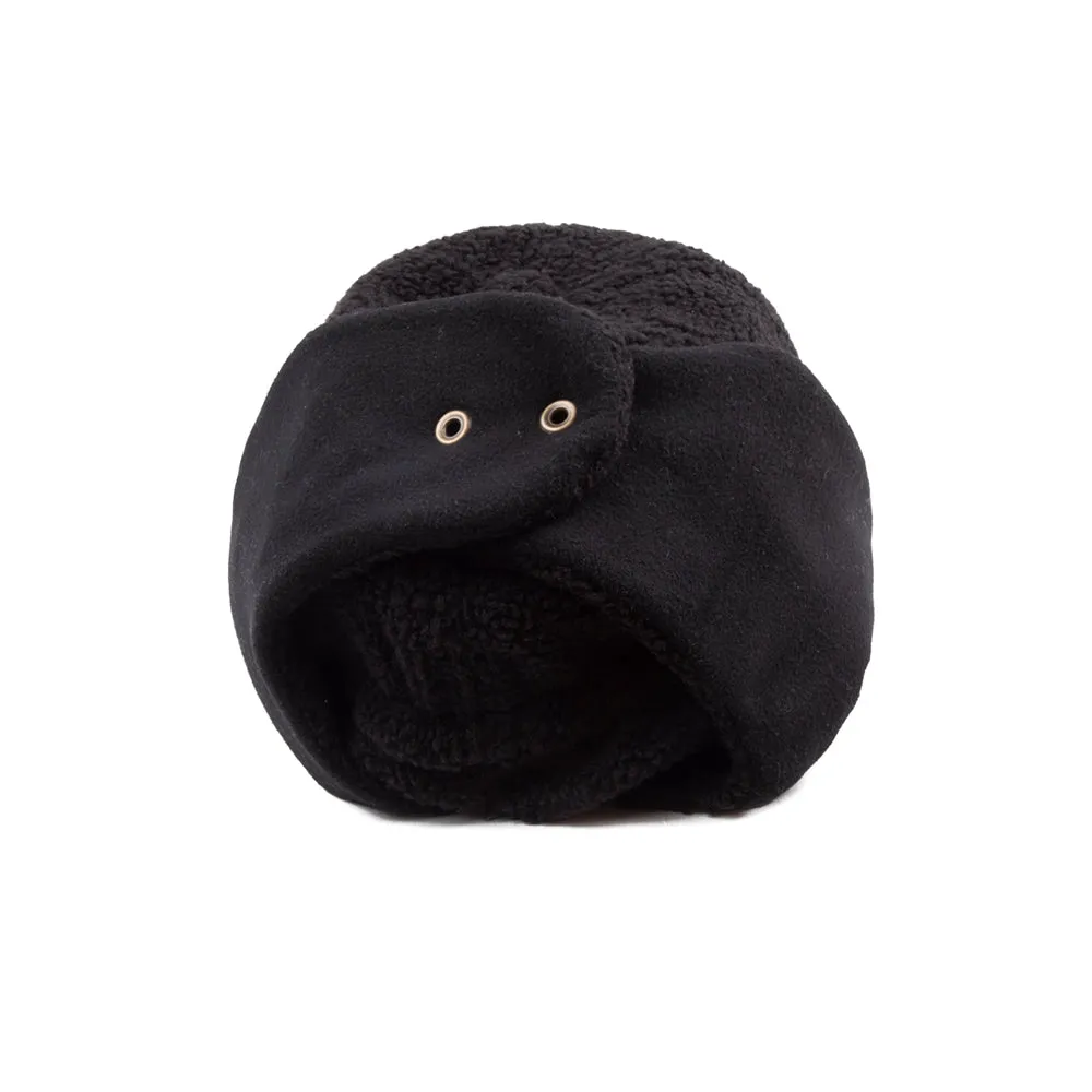 BS INT EARFLAP HAT BLACK