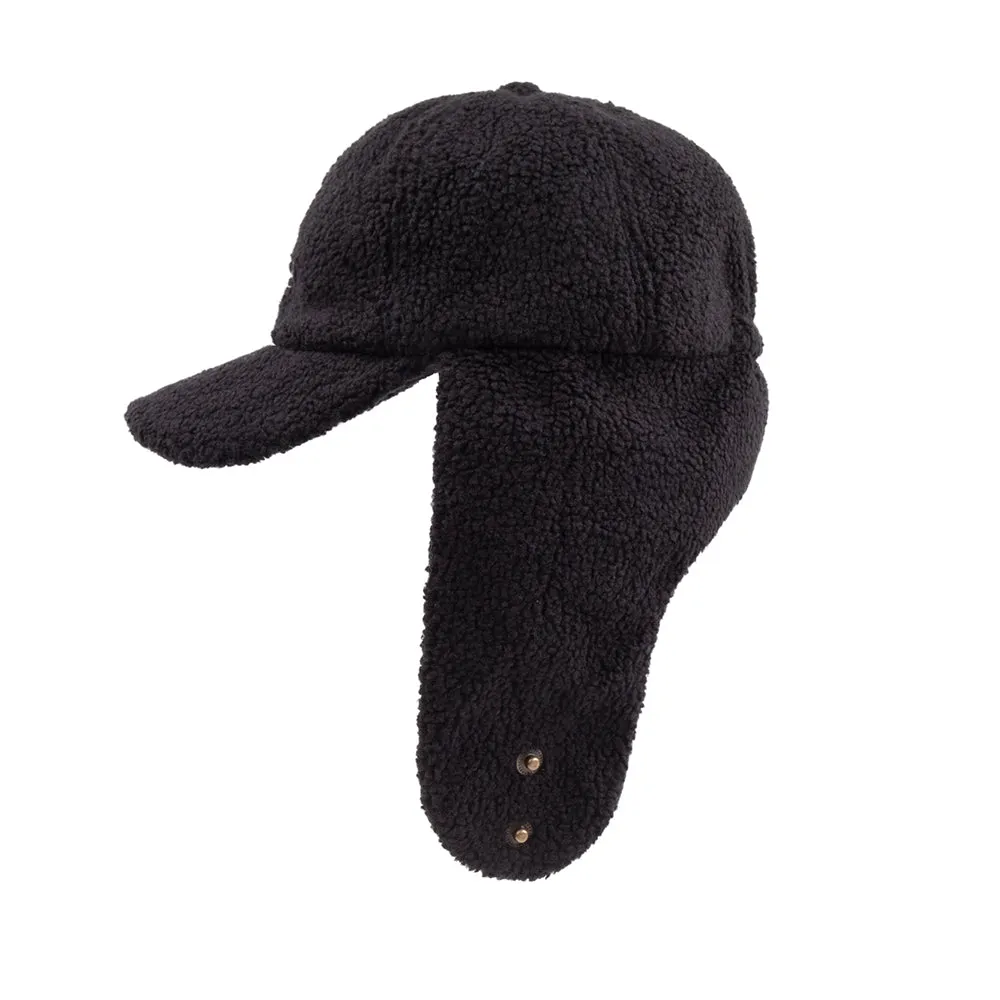 BS INT EARFLAP HAT BLACK