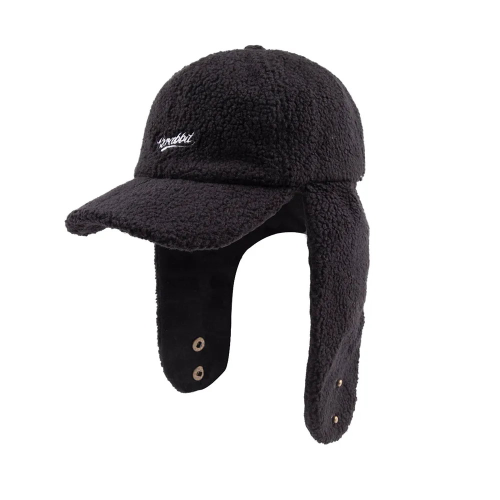 BS INT EARFLAP HAT BLACK