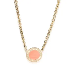 Bvlgari Bvlgari Coral Necklace in 18k Yellow Gold