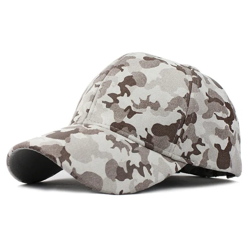 Camouflage Print Baseball Cap