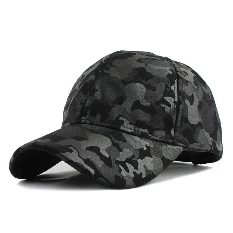 Camouflage Print Baseball Cap