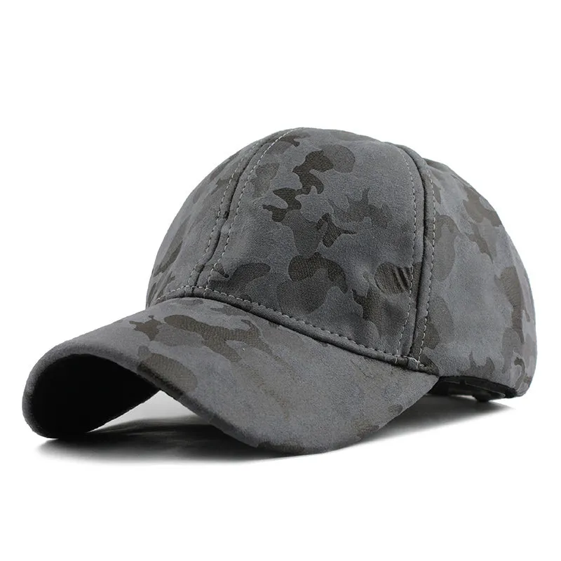 Camouflage Print Baseball Cap