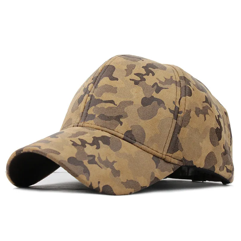 Camouflage Print Baseball Cap