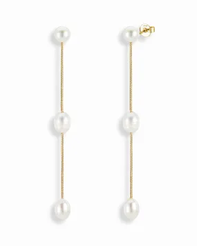 Carrie Pearl Drop Earrings