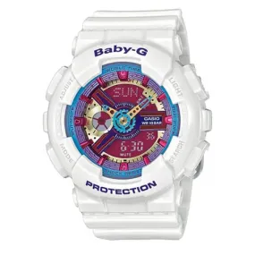 CASIO BA-112 Series White Watch #BA-112-7ADR