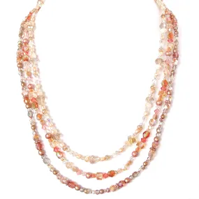 Ceylon: Long Crystal Necklace