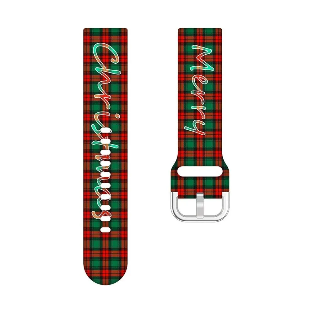 Christmas Watch Straps compatible with the Huawei Watch Fit 2