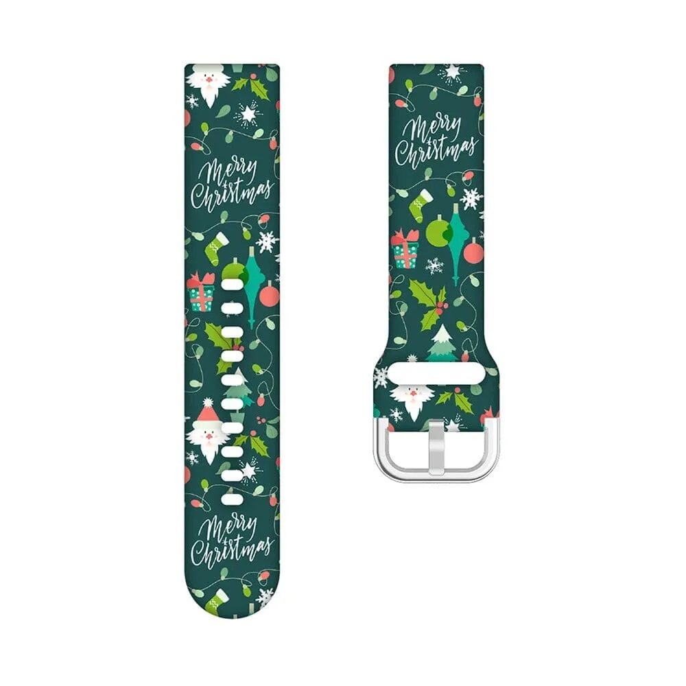 Christmas Watch Straps compatible with the Huawei Watch Fit 2