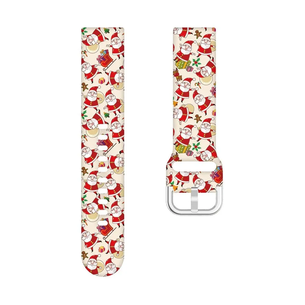 Christmas Watch Straps compatible with the Huawei Watch Fit 2